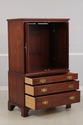 74025: HENKEL HARRIS Cherry TV Armoire Cabinet