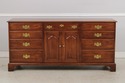 74027: HENKEL HARRIS Cherry Dresser w. Mirror	