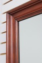 74027: HENKEL HARRIS Cherry Dresser w. Mirror	