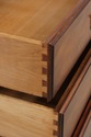 74027: HENKEL HARRIS Cherry Dresser w. Mirror	
