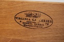 74027: HENKEL HARRIS Cherry Dresser w. Mirror	