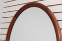 74036: HENKEL HARRIS Cherry Oval Wall Mirror
