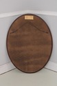 74036: HENKEL HARRIS Cherry Oval Wall Mirror