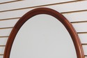 74036: HENKEL HARRIS Cherry Oval Wall Mirror