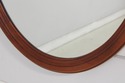 74036: HENKEL HARRIS Cherry Oval Wall Mirror