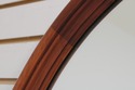 74036: HENKEL HARRIS Cherry Oval Wall Mirror