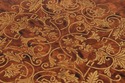 L74055: Pair Of Burl Wood Regency Empire Black & G