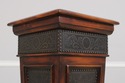 L74056: THEODORE ALEXANDER Metal Clad Display Pede