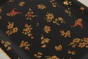 L74062: Black & Gold Toleware Tray Top Table