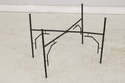 L74062: Black & Gold Toleware Tray Top Table