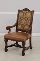 L74077: Set of 8 HENREDON Walnut Finish Dining Cha