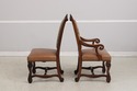 L74077: Set of 8 HENREDON Walnut Finish Dining Cha