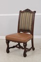 L74077: Set of 8 HENREDON Walnut Finish Dining Cha