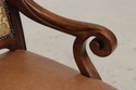 L74077: Set of 8 HENREDON Walnut Finish Dining Cha