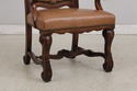 L74077: Set of 8 HENREDON Walnut Finish Dining Cha