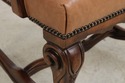L74077: Set of 8 HENREDON Walnut Finish Dining Cha