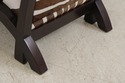 74078: Art Deco Modern Style Zebra Print Chair & O