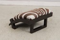 74078: Art Deco Modern Style Zebra Print Chair & O