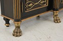 L74083: THEODORE ALEXANDER Regency Style Black & G
