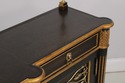 L74083: THEODORE ALEXANDER Regency Style Black & G