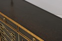 L74083: THEODORE ALEXANDER Regency Style Black & G