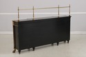 L74083: THEODORE ALEXANDER Regency Style Black & G
