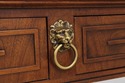 74084: HENREDON Natchez Marble Top Console Table S