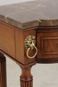 74084: HENREDON Natchez Marble Top Console Table S