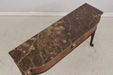 74084: HENREDON Natchez Marble Top Console Table S