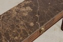 74084: HENREDON Natchez Marble Top Console Table S