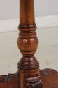 74085: English Vintage Revolving Mahogany Pie Crus