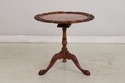74085: English Vintage Revolving Mahogany Pie Crus