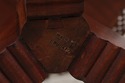 74085: English Vintage Revolving Mahogany Pie Crus