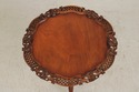 74085: English Vintage Revolving Mahogany Pie Crus