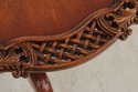 74085: English Vintage Revolving Mahogany Pie Crus