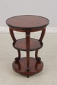 74088: THEODORE ALEXANDER 3 Tier Round Flame Mahog