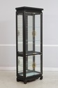 74097/98: Pair PULASKI Asian Inspired Curio Cabine