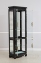 74097/98: Pair PULASKI Asian Inspired Curio Cabine