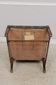 F74099: Pair of HICKORY CHAIR CO Leather Mahogany 
