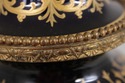F74117: SEVRES Cobalt Blue Porcelain Painted Urns 