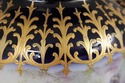 F74117: SEVRES Cobalt Blue Porcelain Painted Urns 