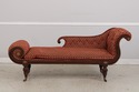 F74124: Antique English 19th C. Mahogany Fainting 
