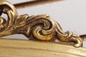 74132: MOYER Gold Gilt Regency Style Large Wall Mi