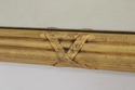 74132: MOYER Gold Gilt Regency Style Large Wall Mi
