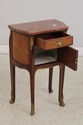 L74134: French Louis XV Marble Top Bronze Mounted 