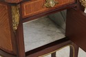 L74134: French Louis XV Marble Top Bronze Mounted 