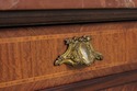 L74134: French Louis XV Marble Top Bronze Mounted 