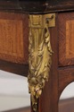 L74135: French Louis XV Marble Top Bronze Mounted 