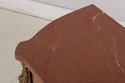 L74135: French Louis XV Marble Top Bronze Mounted 