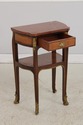 L74135: French Louis XV Marble Top Bronze Mounted 